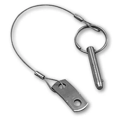 MMT-23 S/.S Safety Pin and Lanyard for Tow Plate